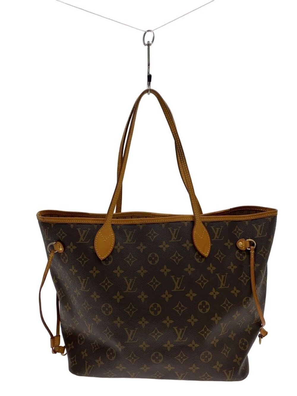 LOUIS VUITTON Neverfull Monogram Canvas Brown All over